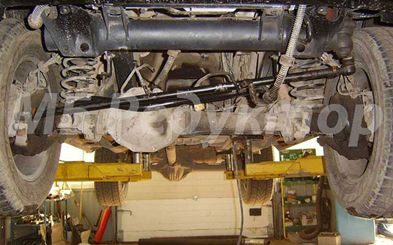 Ремонт переднего моста и переднего редуктора Мерседес Gelandewagen (Гелендваген) W463, W461, W460