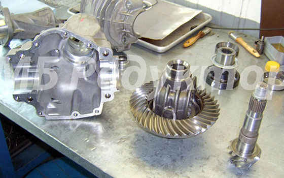 Разобранный редуктор Мерседес ML W164