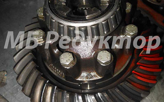 Главная пара и подшипник редуктора ведущего моста Gelandewagen