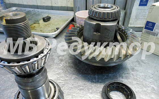 Замена подшипников редуктора Мерседес Спринтер