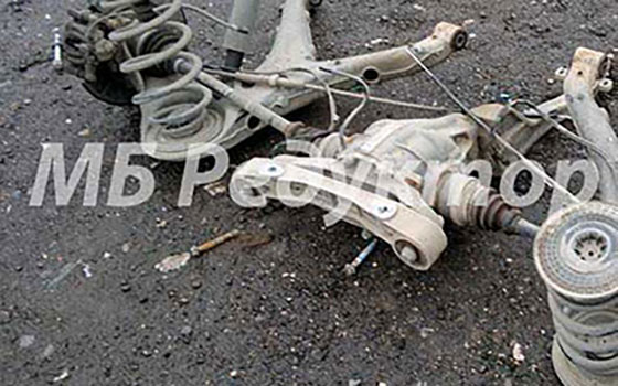 Мост Мерседес Виано (ремонт)