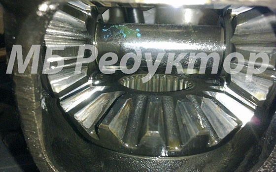 Износ оси редуктора Мерседес