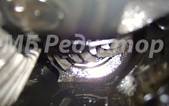 Разрушение зубьев вала редуктора Мерседес