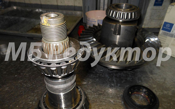 Замена изношенных подшипников редуктора Спринтер (sprinter)