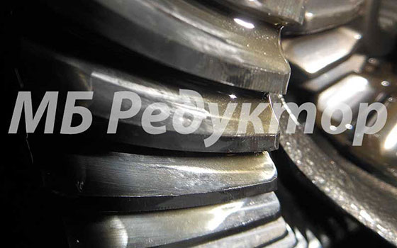 Следы износа главной пары редуктора Мерседес Следы износа главной пары редуктора Мерседес